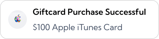 Giftcard Sales